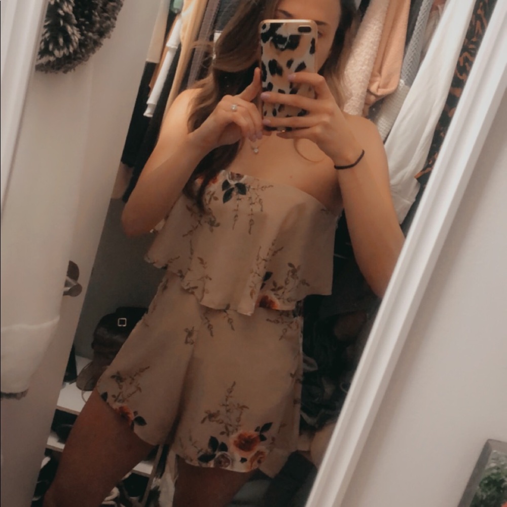 Floral romper